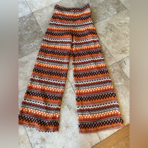 TCEC ladies flared sided zip pants excellent condition boutique pants lined - Picture 4 of 13